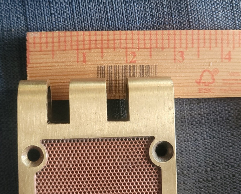 Surface Mount Deadlock Jimmy Resistant Brass Lock Works