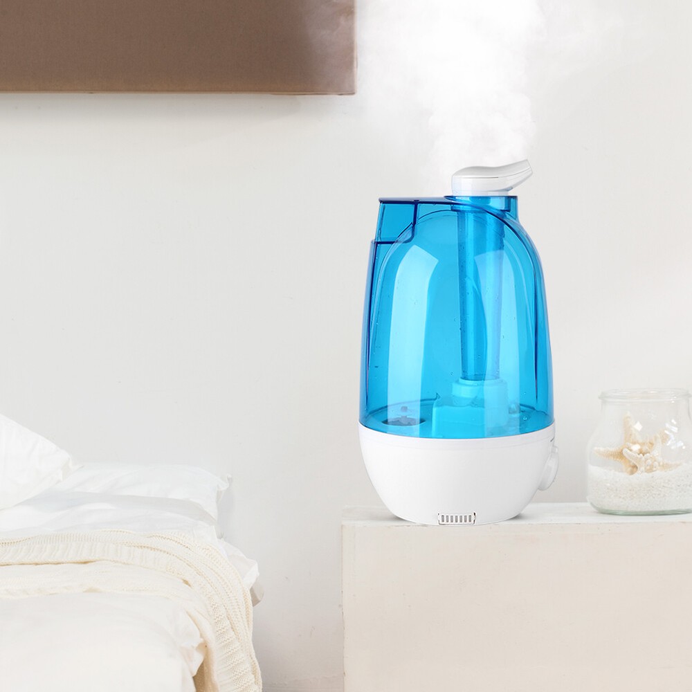 4L Ultrasonic Humidifier Diffuser LED Light Home Mist Maker Air Purifier KRI MF