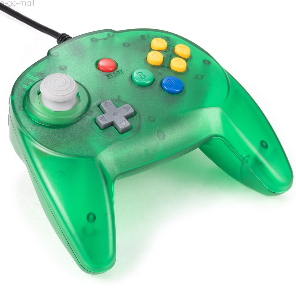 USB N64 Mini Wired Game Controller for STEAM Super RetroCade Switch PC MAC