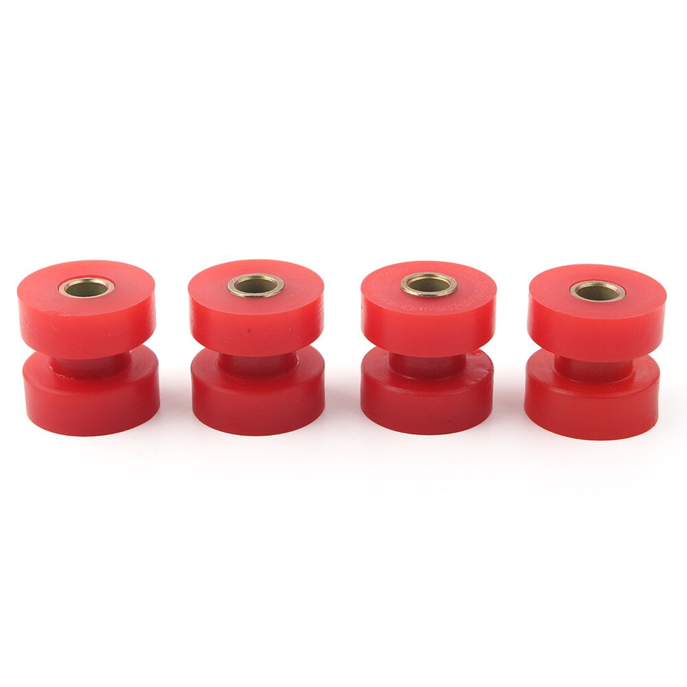 90.9053R Poly Peterbilt Exhaust Bushings Red