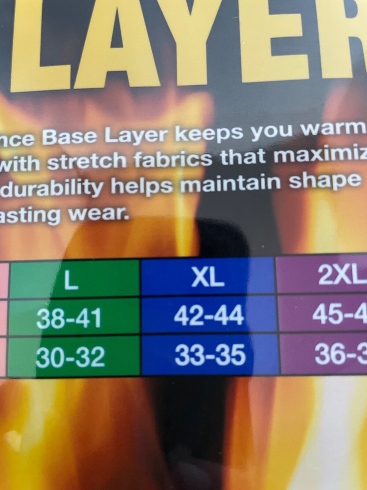 NIP Polar Extreme Thermal Top & Pants Black Base Layer Womens Medium Winter