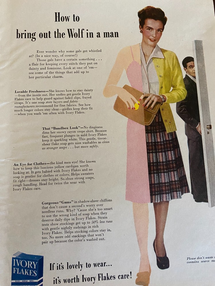 Ivory Soap, Full Page Vintage Print Ad