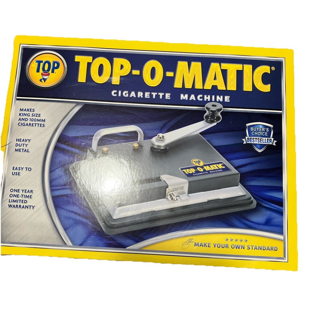Top-O-Matic Cigarette Rolling Machine. Make Your Own Standard