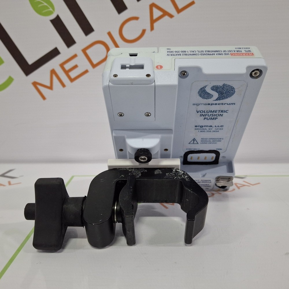 Baxter Sigma Spectrum 6.02.08 without Battery Infusion Pump