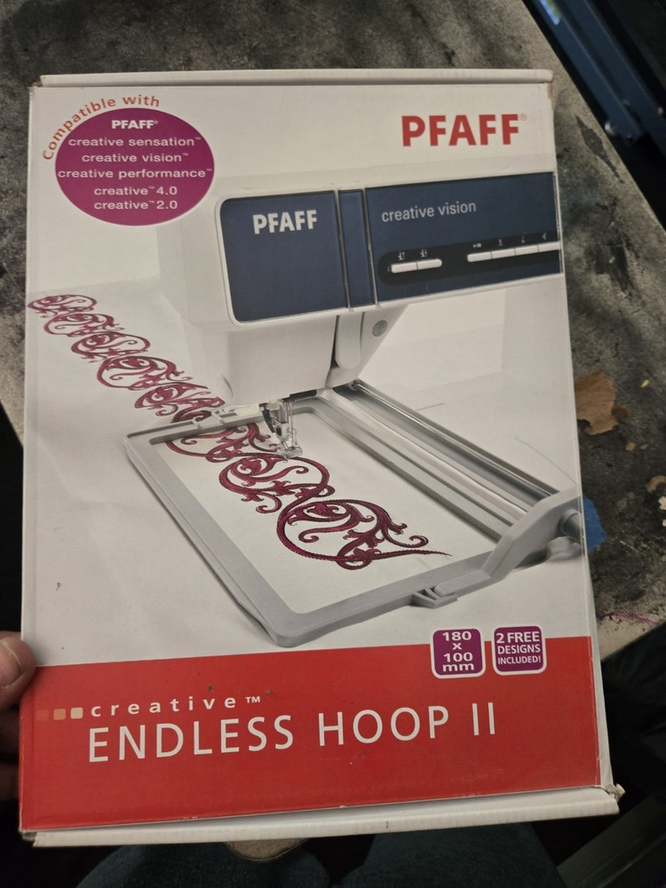 Pfaff Creative Sensation Pro -- PROFESSIONALLY SERVICED/LOW HOURS/GREAT SHAPE