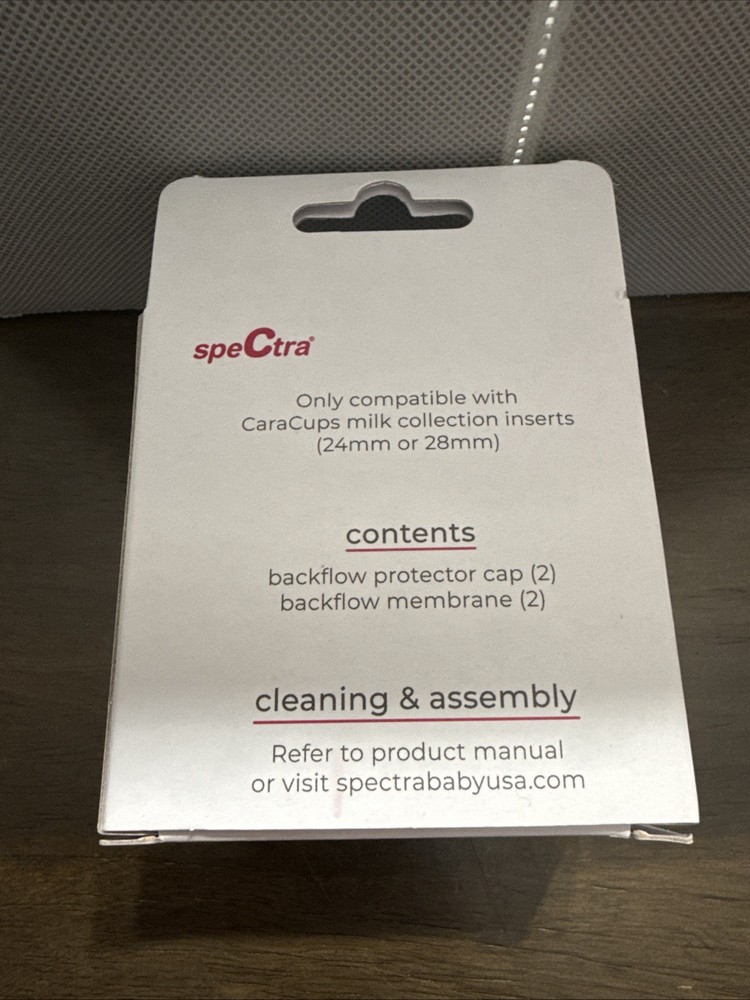 Spectra Backflow Protector Cap and Membrane Kit for 24mm or 28mm Milk Inserts