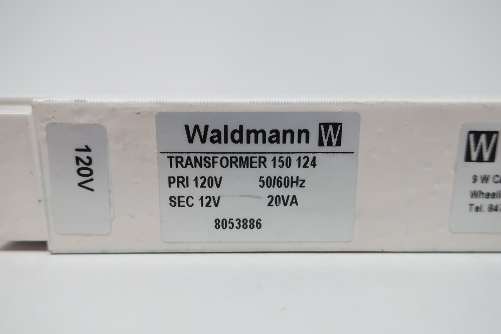 Waldmann 150 124 Constant Voltage Transformer 120v-ac