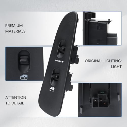 Door Lock & Window Switch | Front Right OE 56007695AC Front Passenger Side