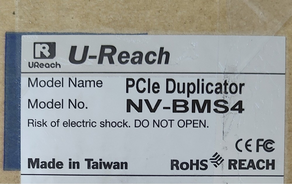 U-Reach Pcle Duplicator NV-MBS4
