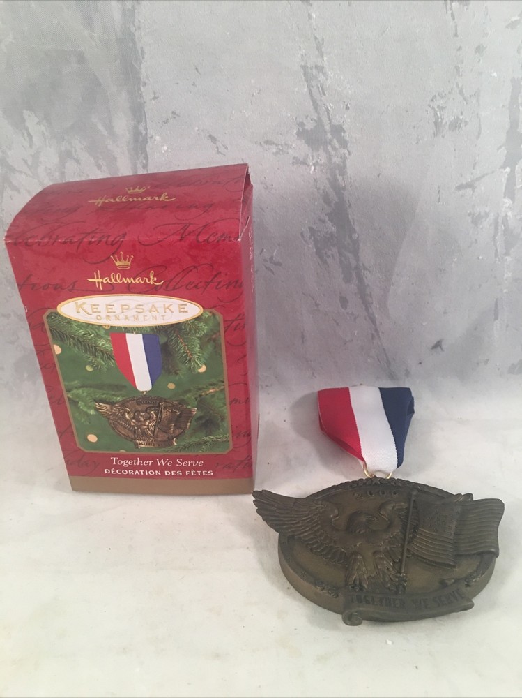 Hallmark Keepsake Ornament Together We Serve 2000