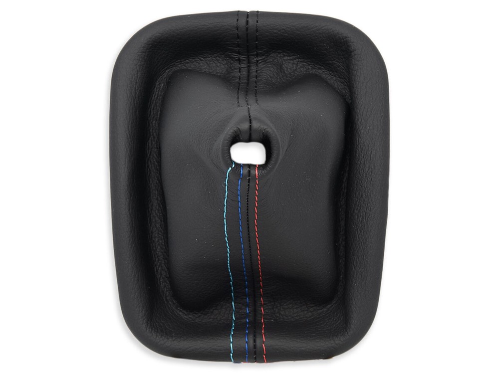 FOR BMW E30 1982-1994 GEAR SHIFT BOOT GAITER LEATHER STITCH MPOWER + FRAME