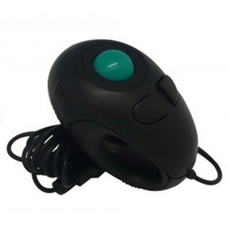 USB Wired Mouse Finger HandHeld Right/Left Handed For PC Laptop Notebook Desktop