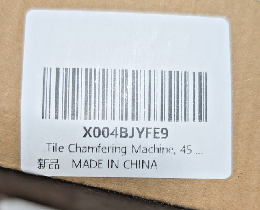 Brand New 45-Degree Ceramic Tile Chamfering Bracket Attachment for Angle Grinder