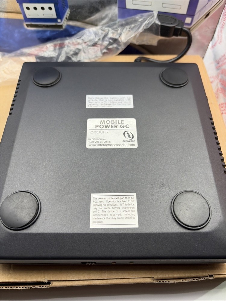 Nintendo GameCube Mobile Power Battery By Interact In Box