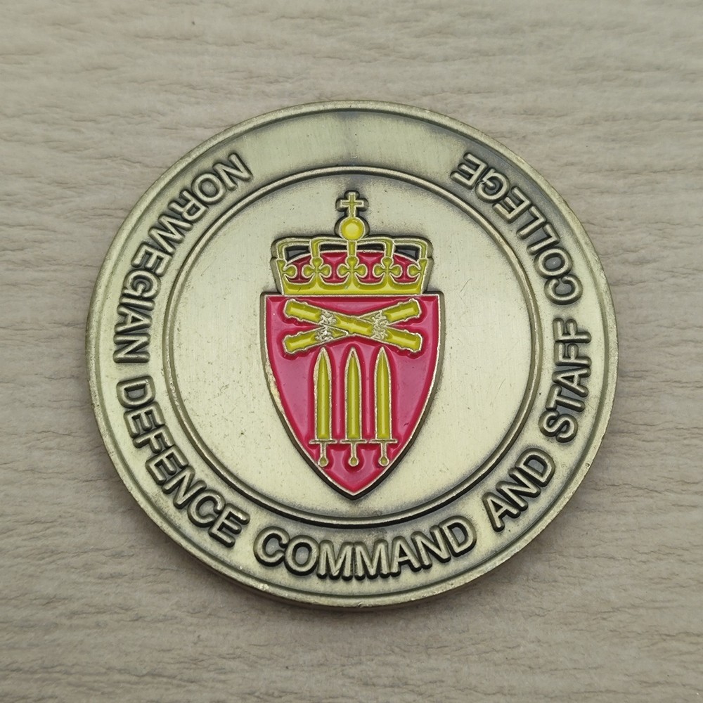 Norwegian Defence Command and Staff College Challenge Coin