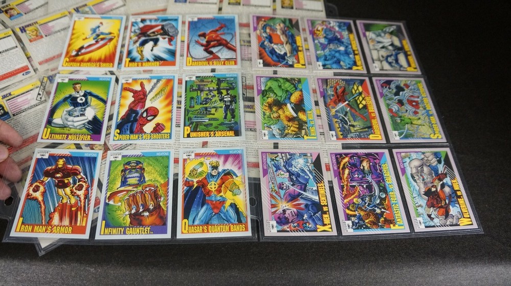 Set 160 MARVEL UNIVERSE CARDS Including Thanos #85 EXCELLENT