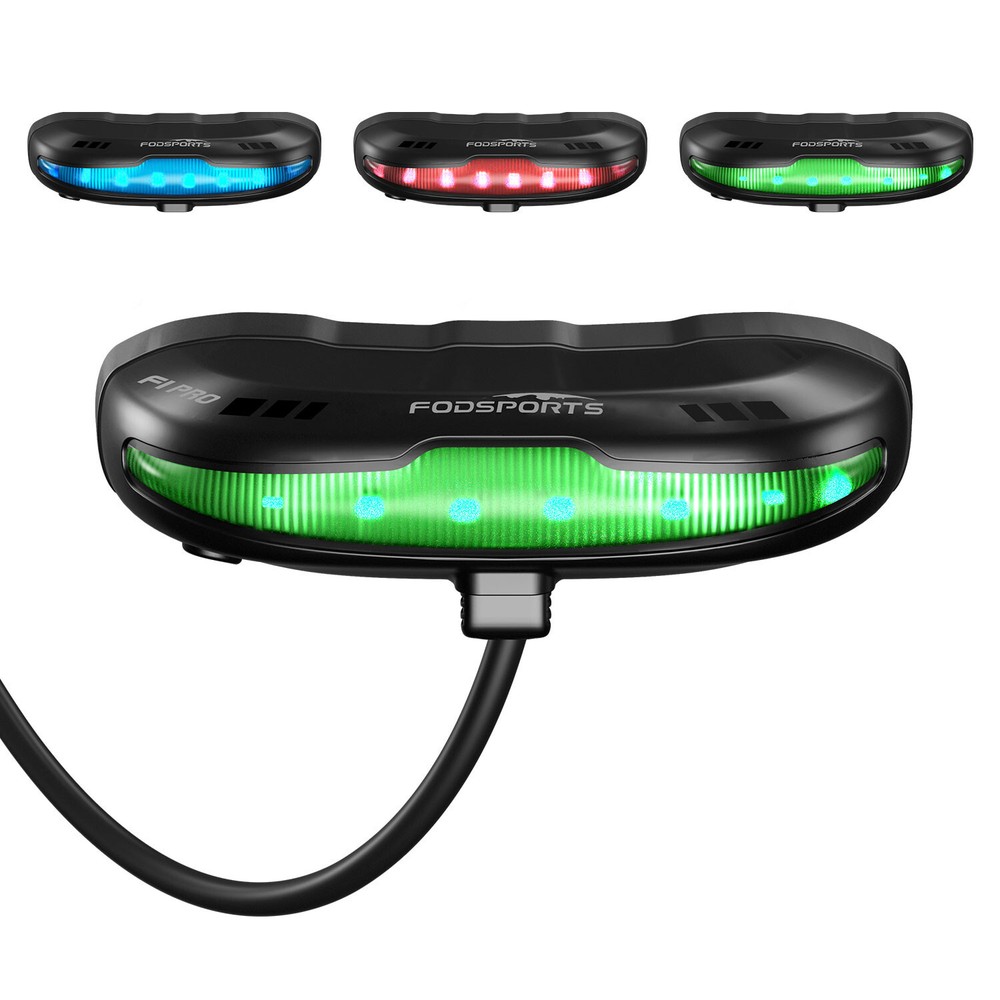 F1 PRO 1000m 2-Way Motorcycle Helmet Intercom Bluetooth Headset & Warning Light