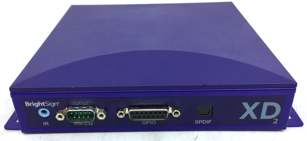 BrightSign XD1032 Networked Multi-Control Interactive Digital Signage Player