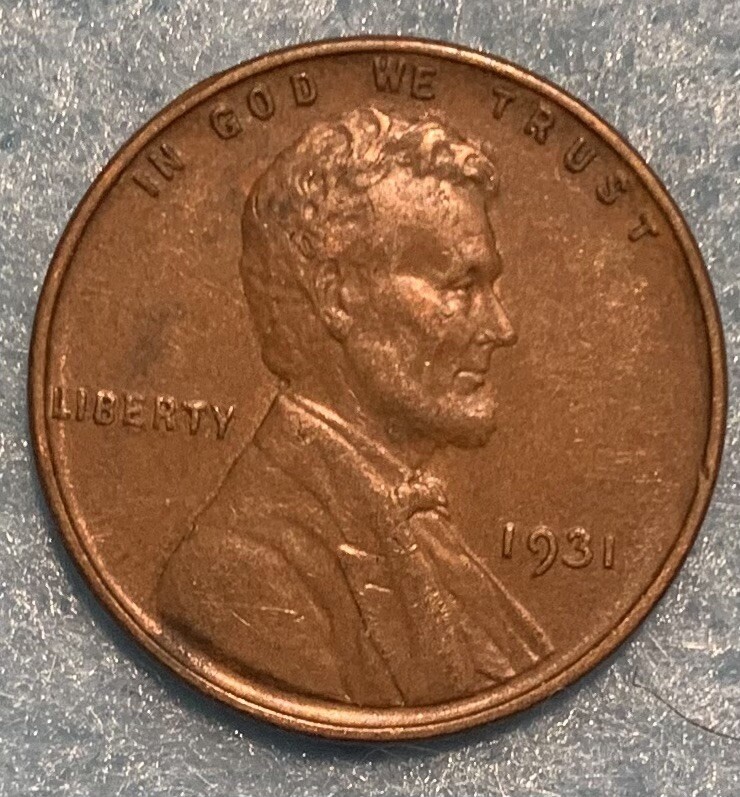 1931 P Lincoln Wheat Cent  XF  X-211