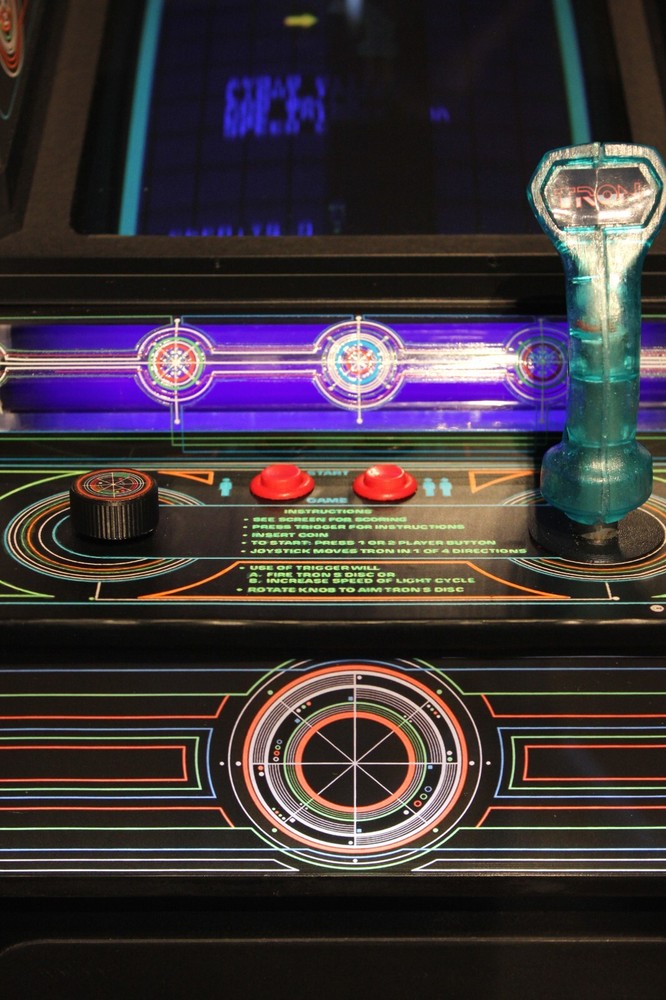 TRON Arcade, HALF SCALE Autographed by Bruce Boxleitner