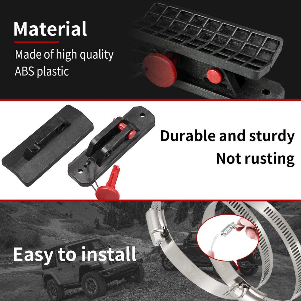 Adjustable Roll Bar Fire Extingui Quick Release UTV Fire Extinguisher Mount Kits