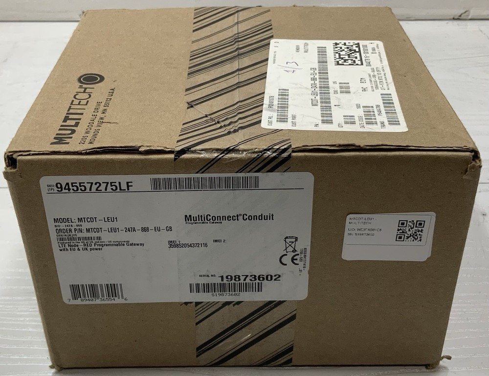 MultiTech CONDUIT MTCDT-LEU1 Gateway Module Multi-Tech Systems Inc.