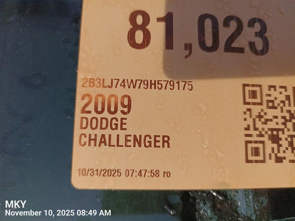 CONTROL PANEL OEM 2009 DODGE CHALLENGE 1YR WRNTY