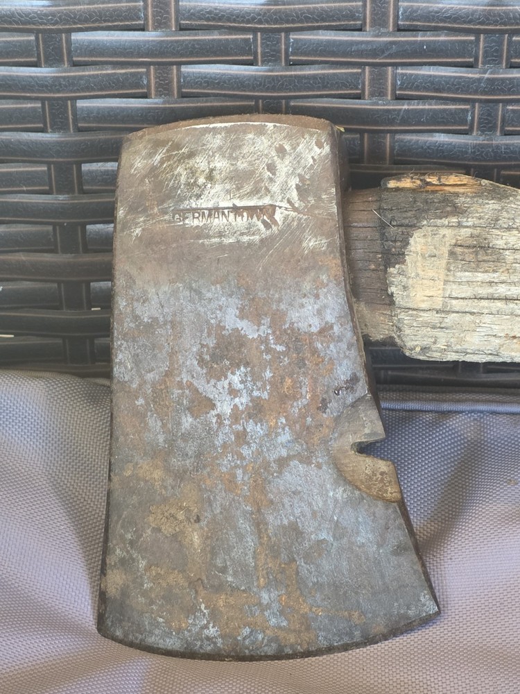 vintage Germantown Axe head Pre Owned Condition Needs A New Handle #C
