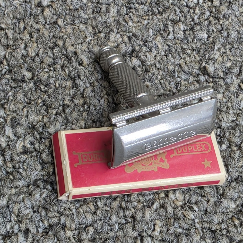 Vintage Gillette Razor Single Blade