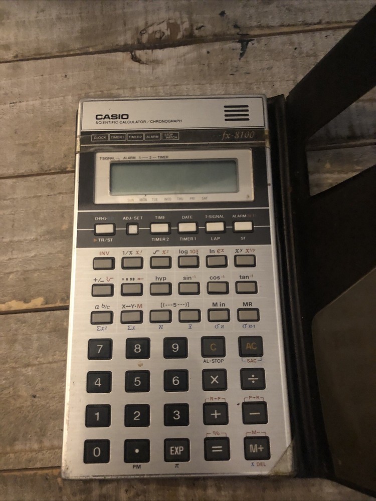 Casio scentific calculator FX-8100 Vintage