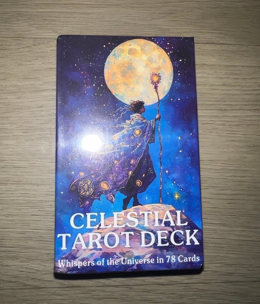 Celestial Tarot - 78 Card Deck (4.75” X 2.75” in)