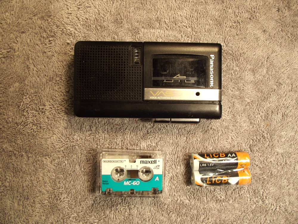 Panasonic RN-112 Microcassette VAS  Fast Playback Recorder   - Tested/Working