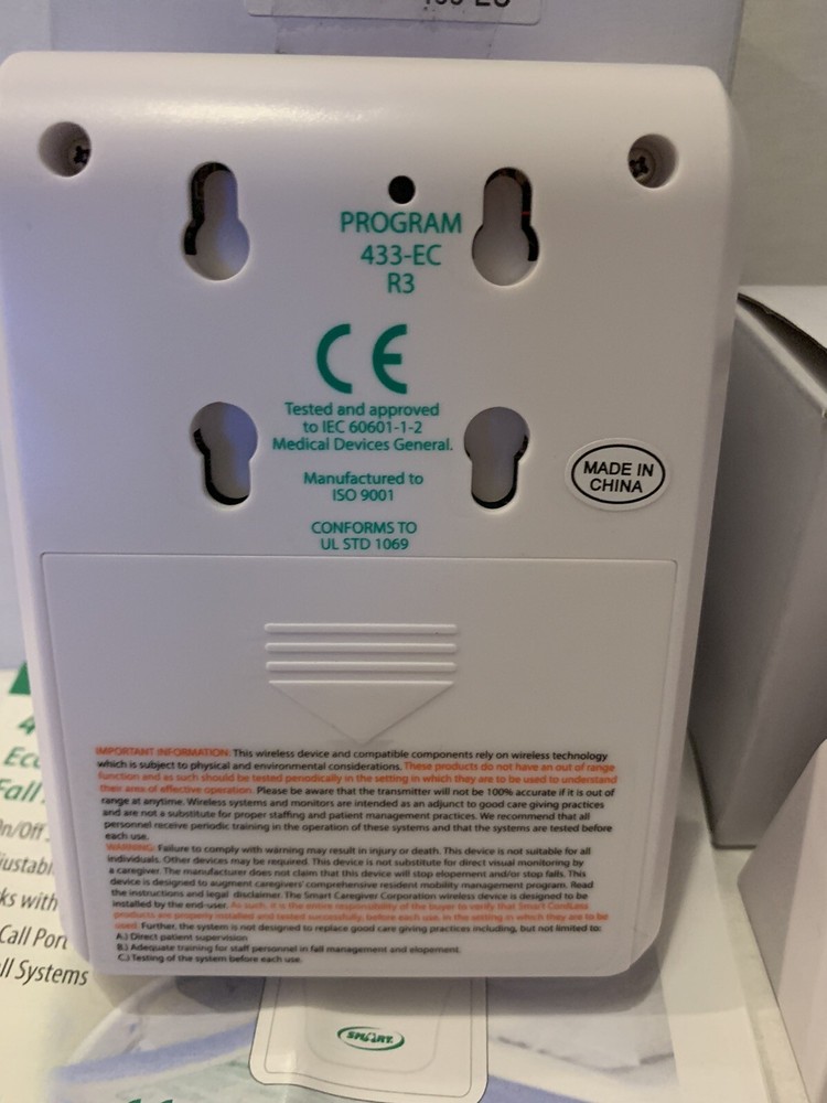SMART Motion Sensor & Cordless Alarm, 433-MS 433-EC
