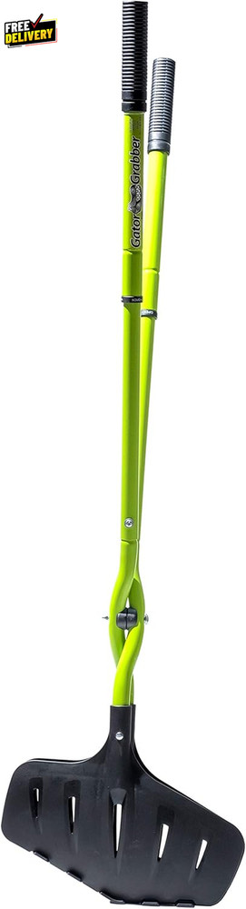 Earthwise 50002 Gator Grabber Telescoping Leaf Clean-Up Tool Green/Black