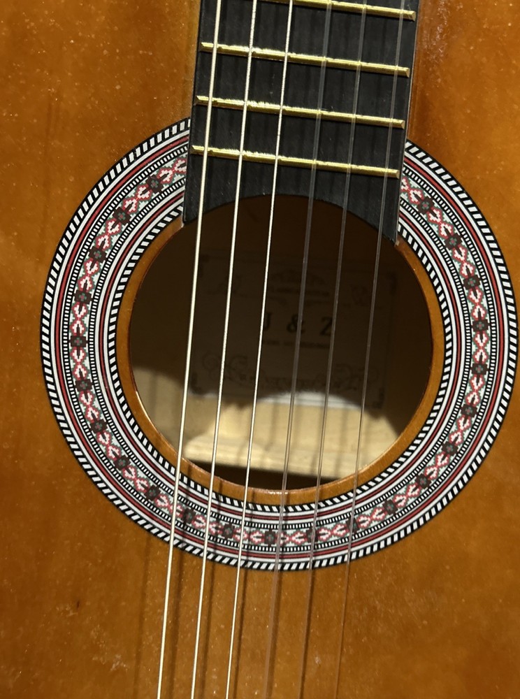 Classical Guitar made by J&Z With Plastic Case And Stand