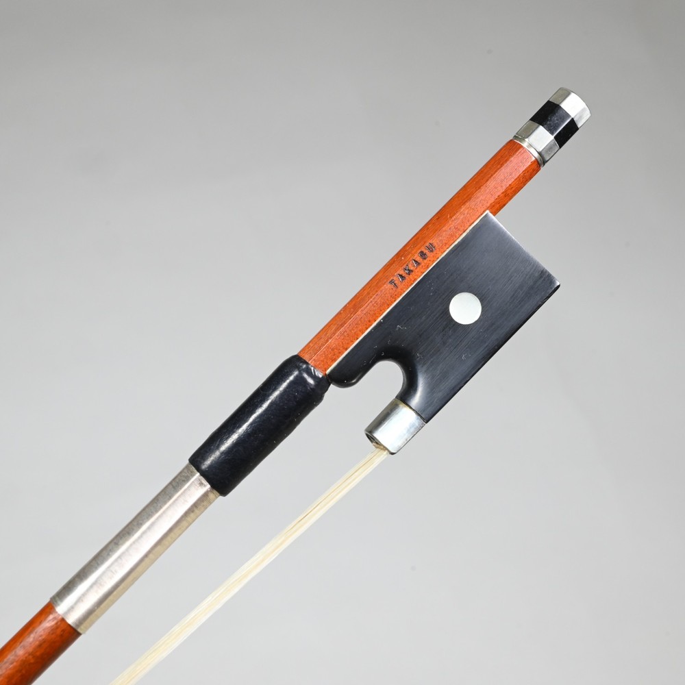 TAKASU Violin Bow (Intermediate), 4/4, Japan - Pernambuco