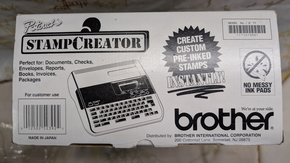 Brother P-Touch Stamp Creator Model SC-100 - Pre-owned