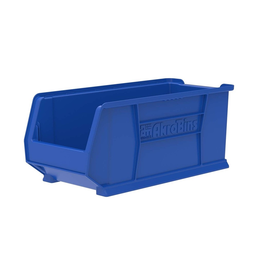 Akro-Mils 30287 Super-Size AkroBins Plastic Storage Bins, Space-Saving Stacka...