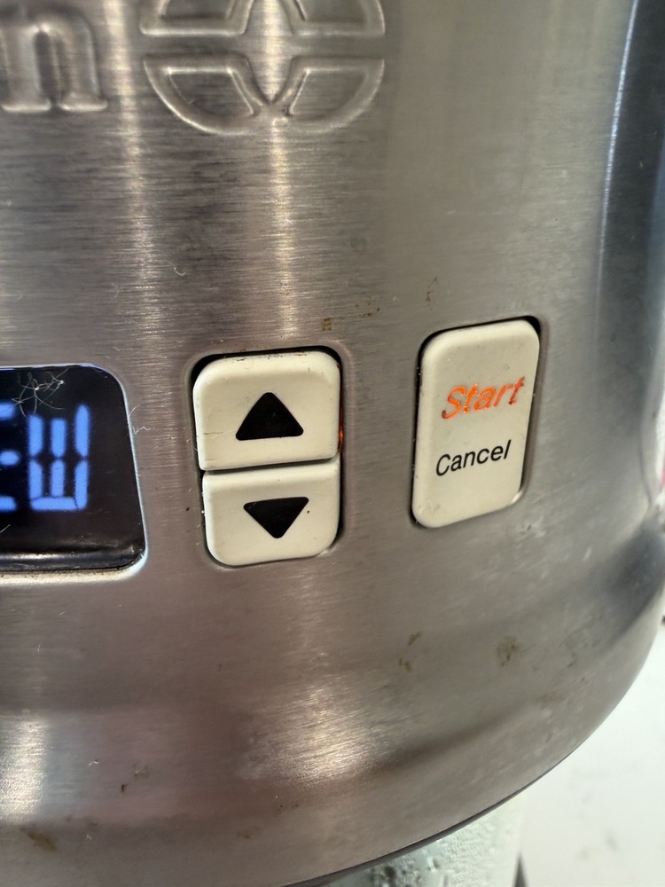 Calphalon 12 Cup Programmable Coffee Maker Stainless Steel Tested Works