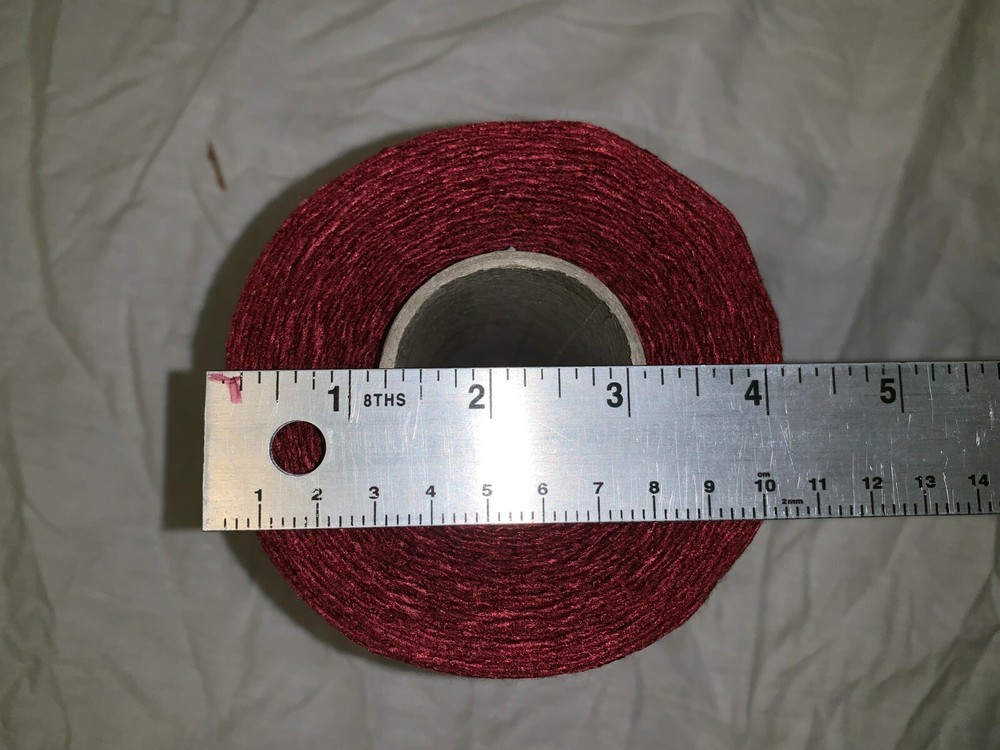 RAYON CONSTRUCTION MASON STRING LINE LINES BONDED TWINE DARK RED 1000 FT