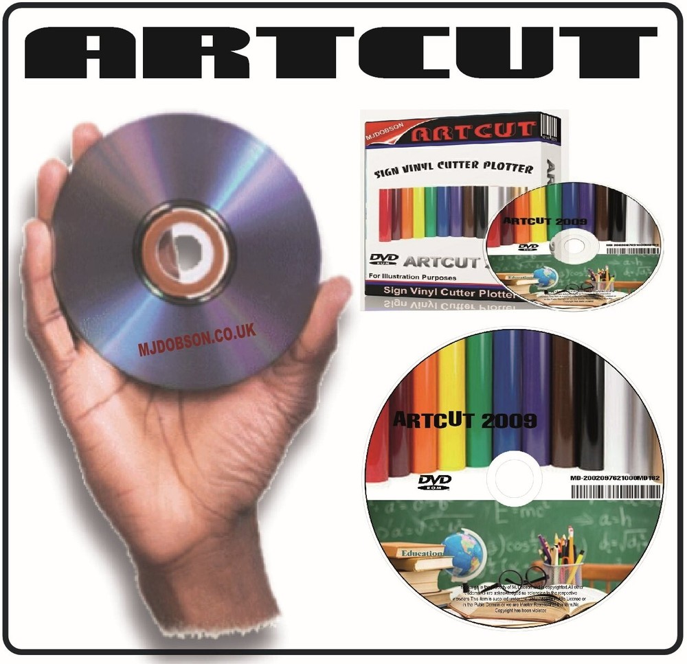 ARTCUT 2009 Software for Vinyl Cutter Plotter - PRO SIGN MAKING