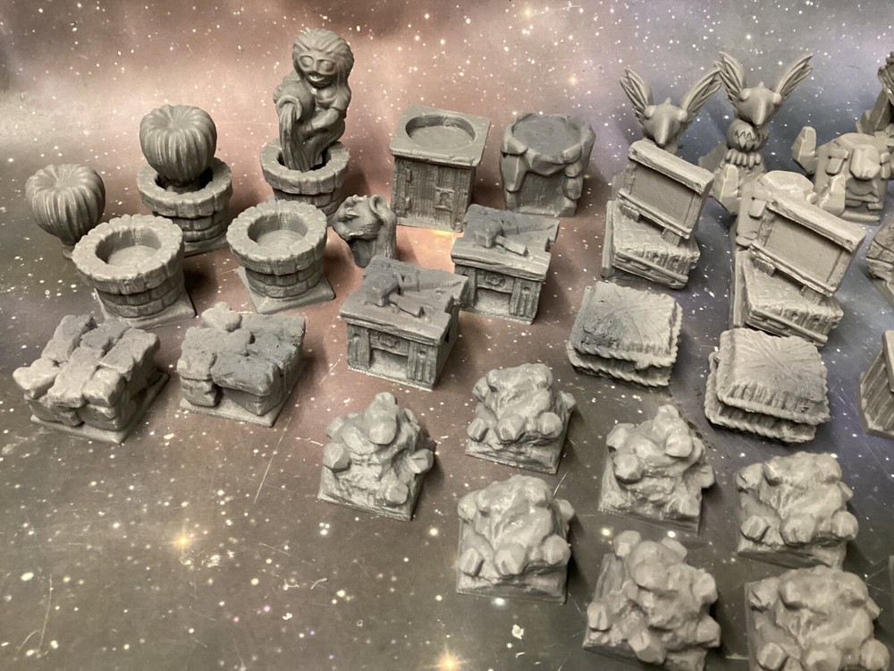 Krosmaster Quest style custom Scenery set!