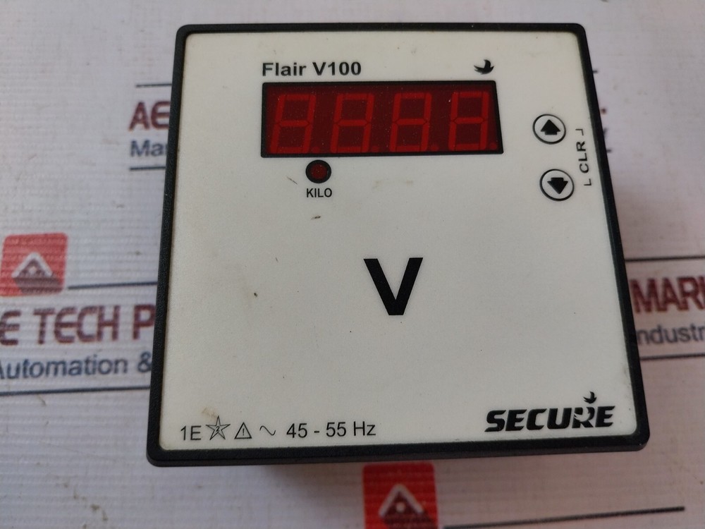 Secure Flair V100 Volt Meter 80-300V AC