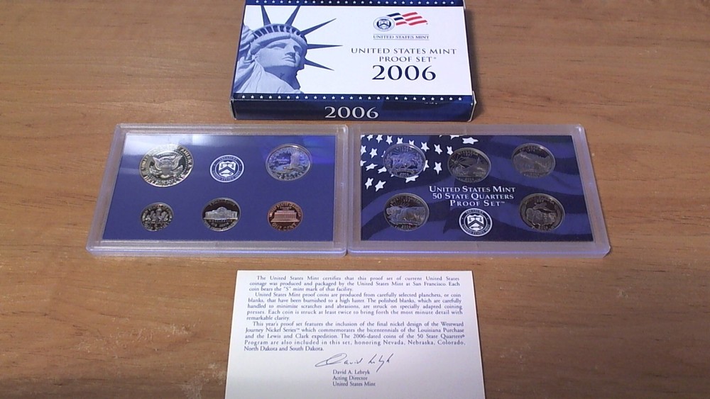 UNITED STATES MINT PROOF SET - 2006