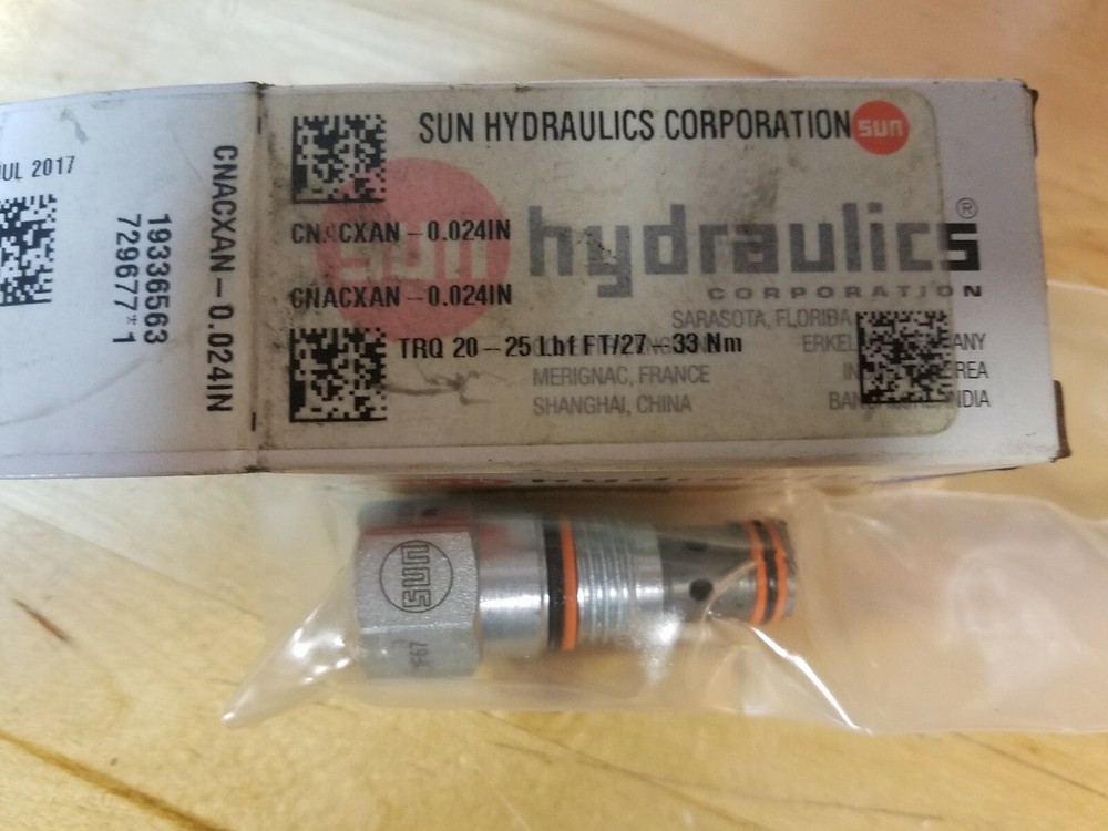 Sun CNAC XAN flow control valve