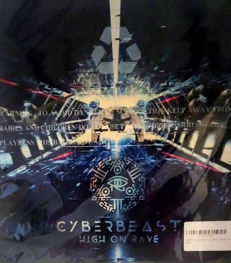 Cyerbeast Rave Mask Multiple Use, Colorful, Microfiber (NEW)