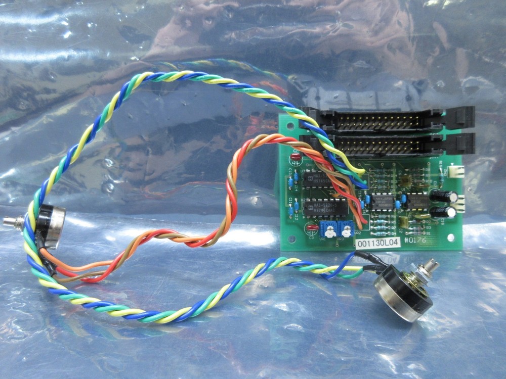 Omron #0176 Interface Board PCB Used Working