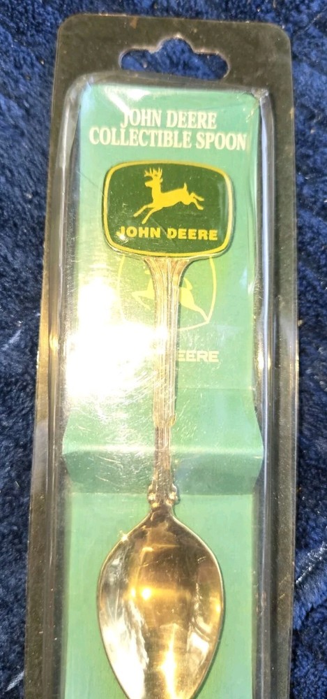 John Deere Stainless Spoon In Packaging