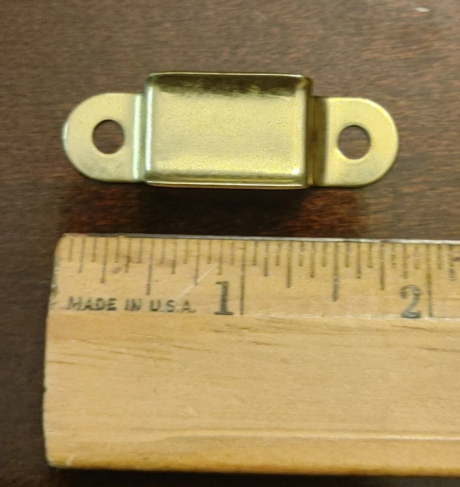 Vintage Antique Steamer Trunk Handle Loop Hardware (4)