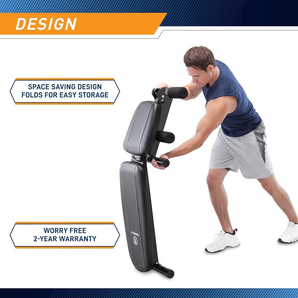 Marcy Adjustable Utility Bench for Full-Body Workouts